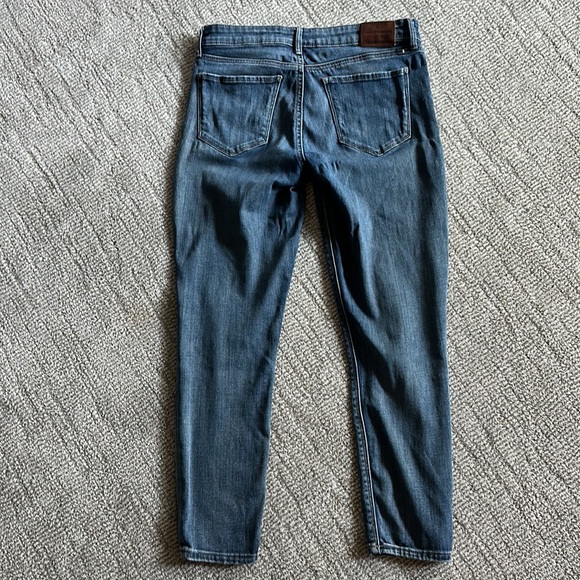 Lucky Brand Women's Mid Rise Ava Crop Jeans Dark Wash Size 6/28 - Picture 5 of 5